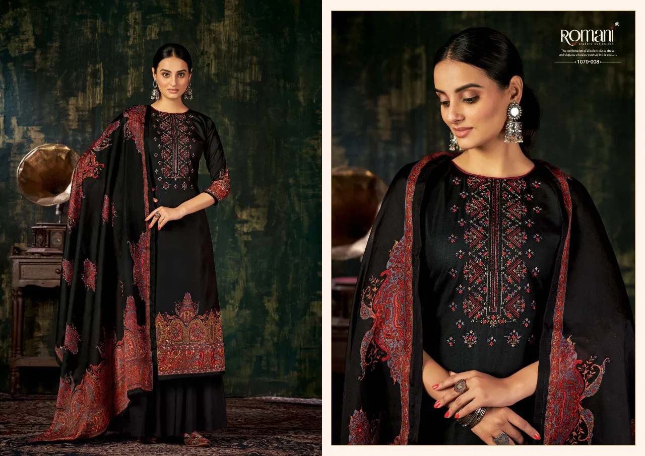 Romani Mareena 7th Regular Wear Wholesale Printed Cotton Dress Material
